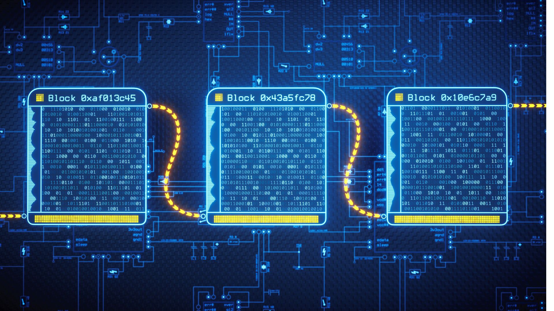 ブロックチェーンのイメージ図