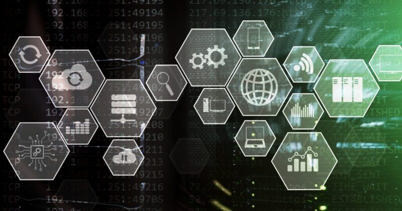 デジタルインフラを表すイメージ画像